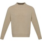Jet unisex Aware™ recycled crewneck sweater – Oatmeal front view