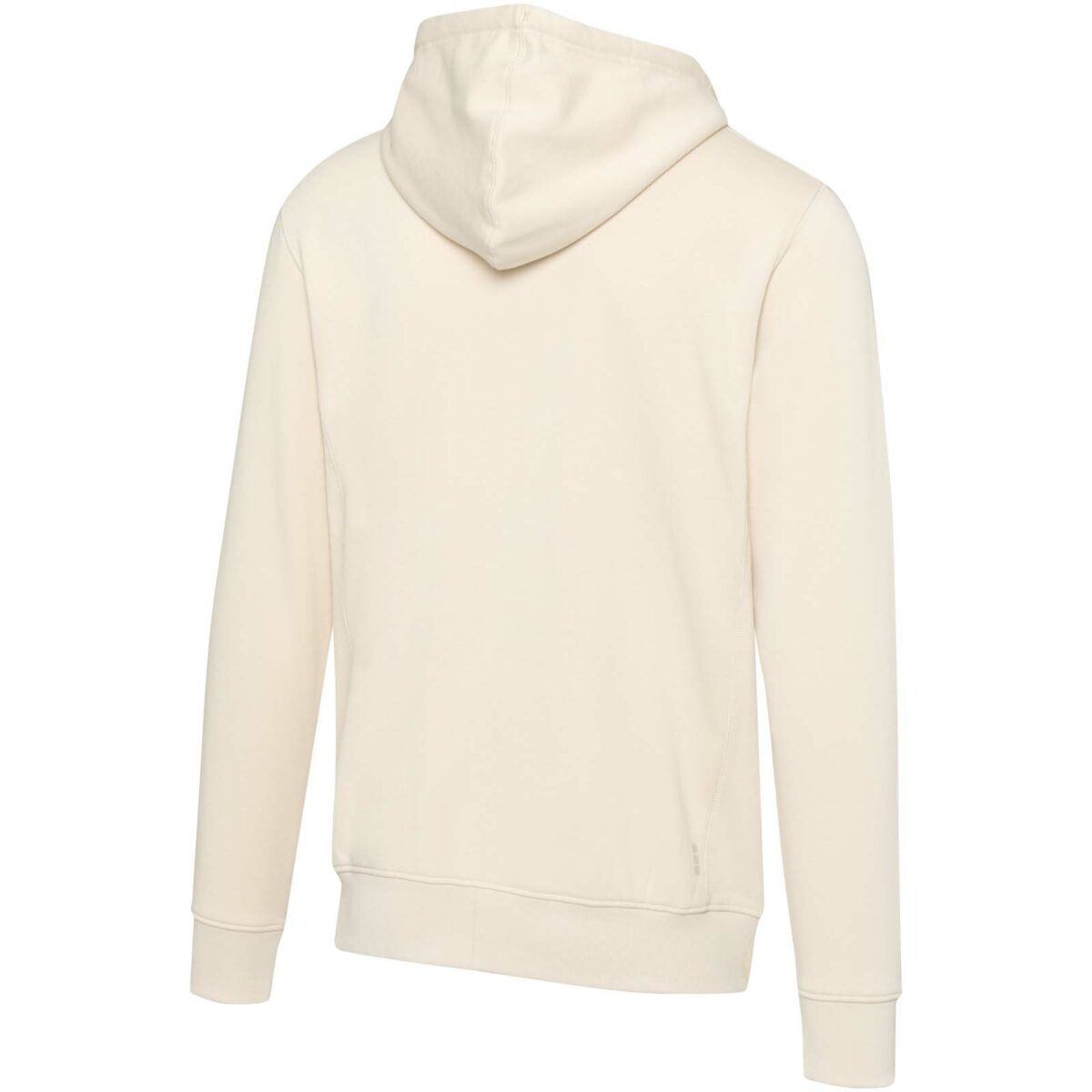 Arora men's full zip hoodie – Sandstone back view