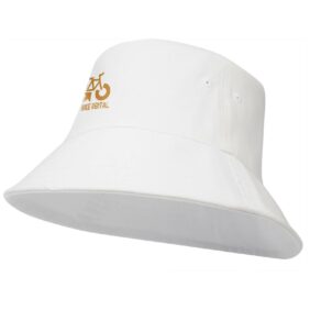 Wicklow Aware™ recycled sun hat – White with logo