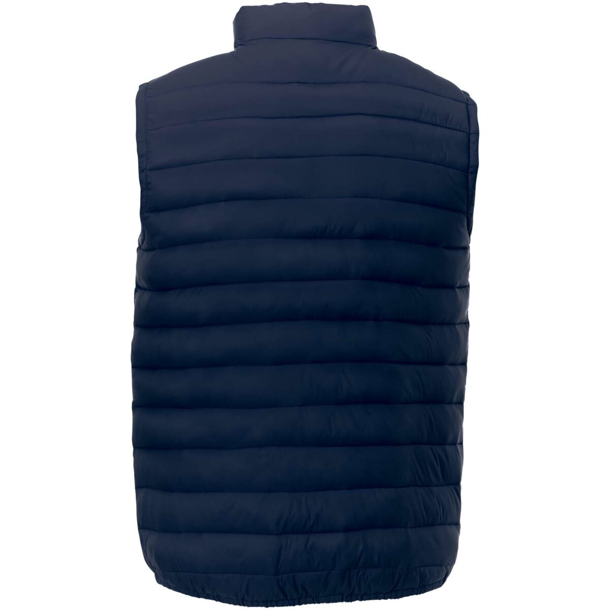 Pallas men's recycled insulated bodywarmer – Navy back view