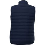 Pallas women's recycled insulated bodywarmer – Navy back view
