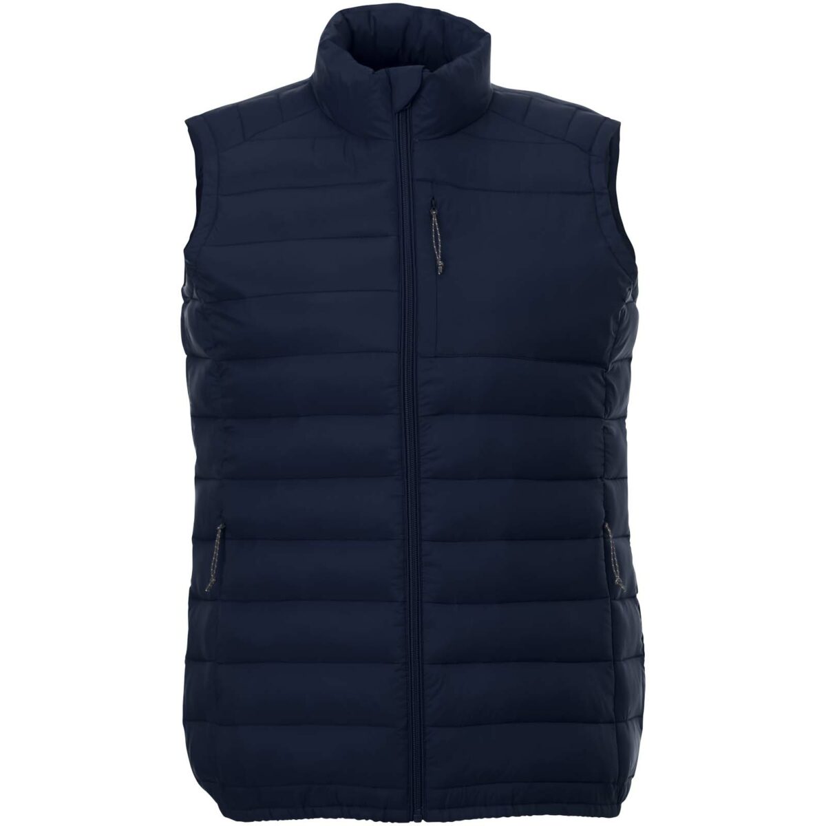 Pallas women's recycled insulated bodywarmer – Navy front view