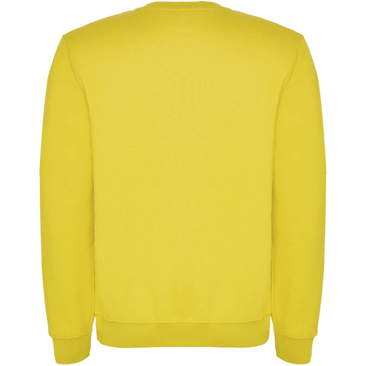 Clasica kids crewneck sweater – Yellow back view