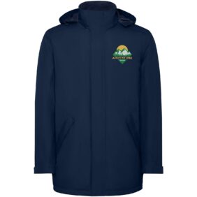 America kids padded parka jacket – Navy Blue with logo