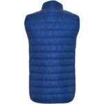 Oslo kids insulated bodywarmer – Electric Blue back view