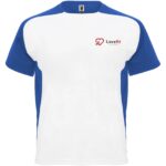 Bugatti short sleeve kids sports t-shirt – White with logo