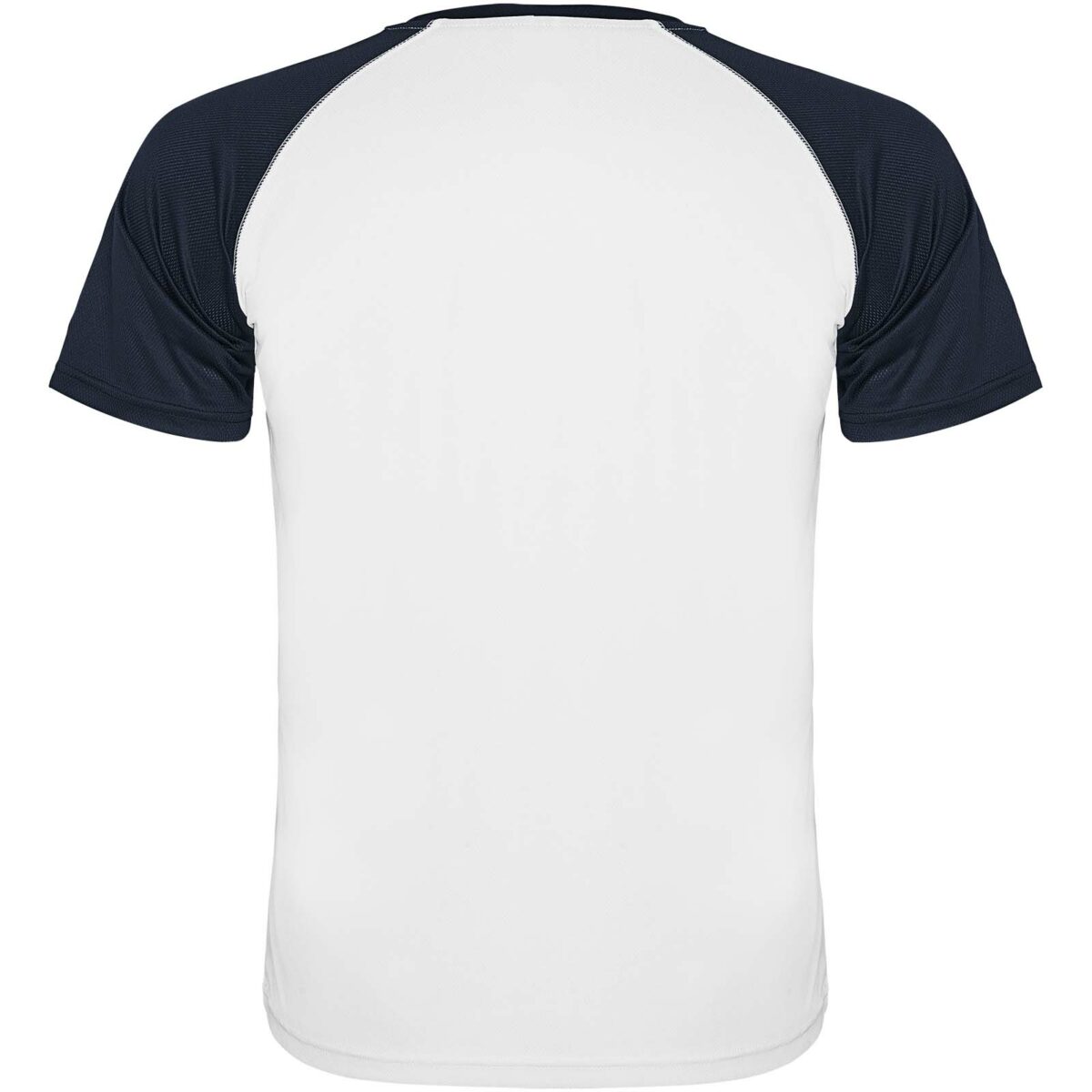 Indianapolis short sleeve kids sports t-shirt – White back view