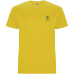 Stafford short sleeve kids t-shirt – Yellow with logo