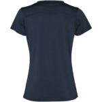 Slam short sleeve women's sports t-shirt – Navy Blue back view