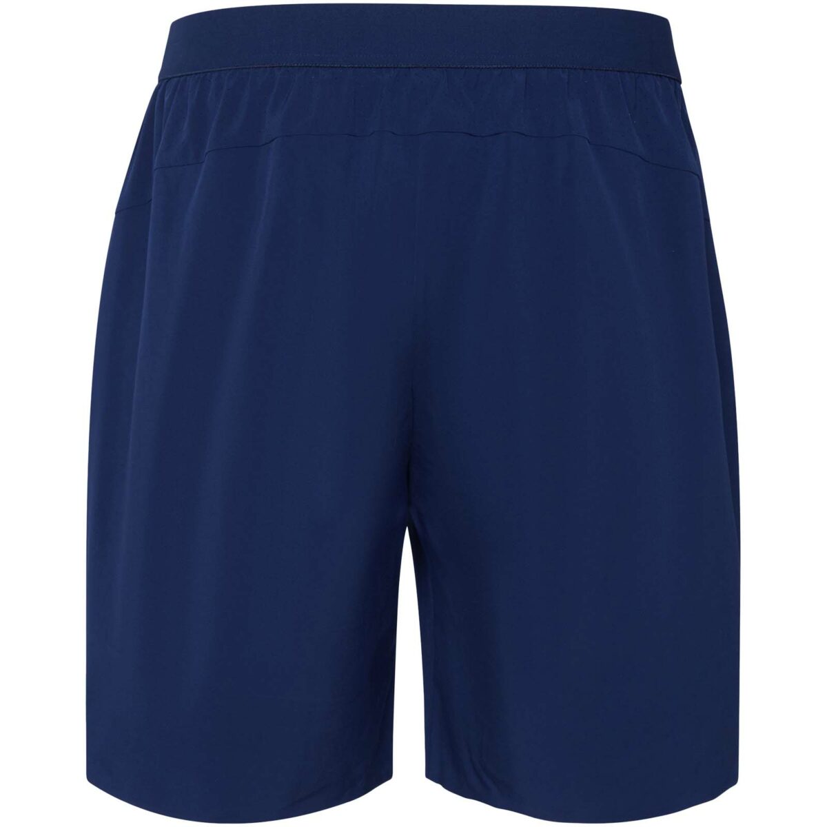 Murray unisex sports shorts – Navy Blue back view