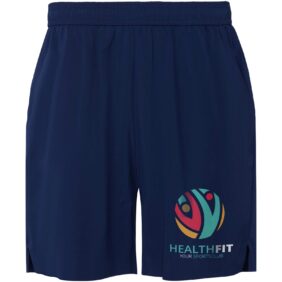 Murray unisex sports shorts – Navy Blue with logo