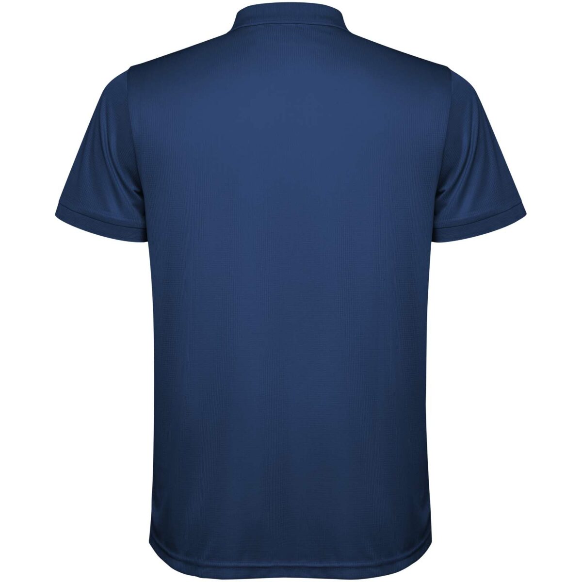 Tormo short sleeve men's polo – Navy Blue back view