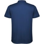 Tormo short sleeve men's polo – Navy Blue back view