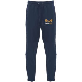 Neapolis unisex trousers – Navy Blue with logo