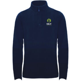 Himalaya women's quarter zip fleece jacket – Navy Blue with logo