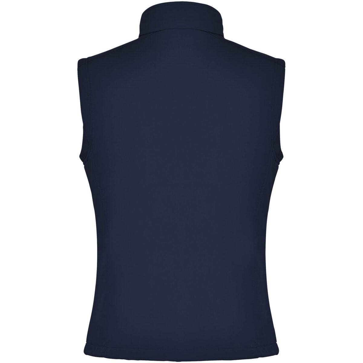 Nevada unisex softshell bodywarmer – Navy Blue back view