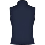 Nevada unisex softshell bodywarmer – Navy Blue back view