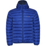 Norway men's insulated jacket – Electric Blue with logo