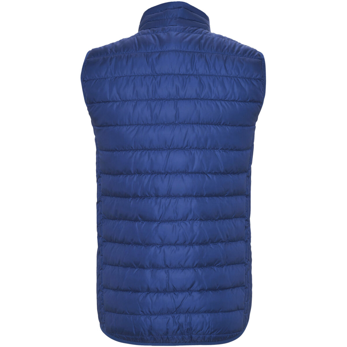 Oslo men's insulated bodywarmer – Electric Blue back view
