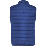 Oslo women's insulated bodywarmer – Electric Blue back view