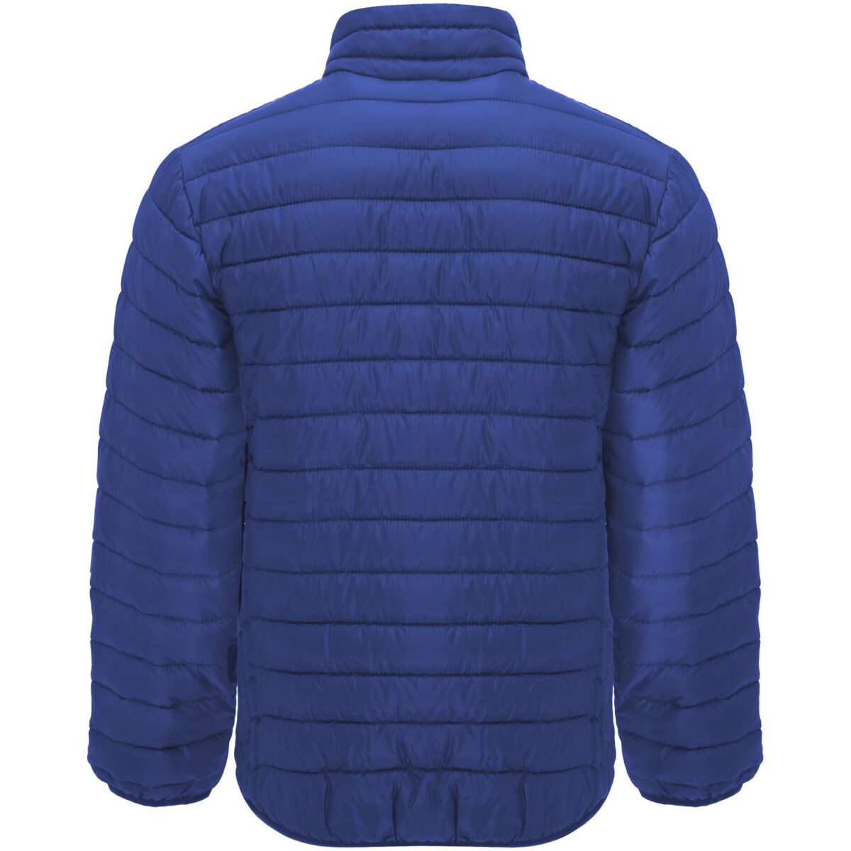 Finland men's insulated jacket – Electric Blue back view