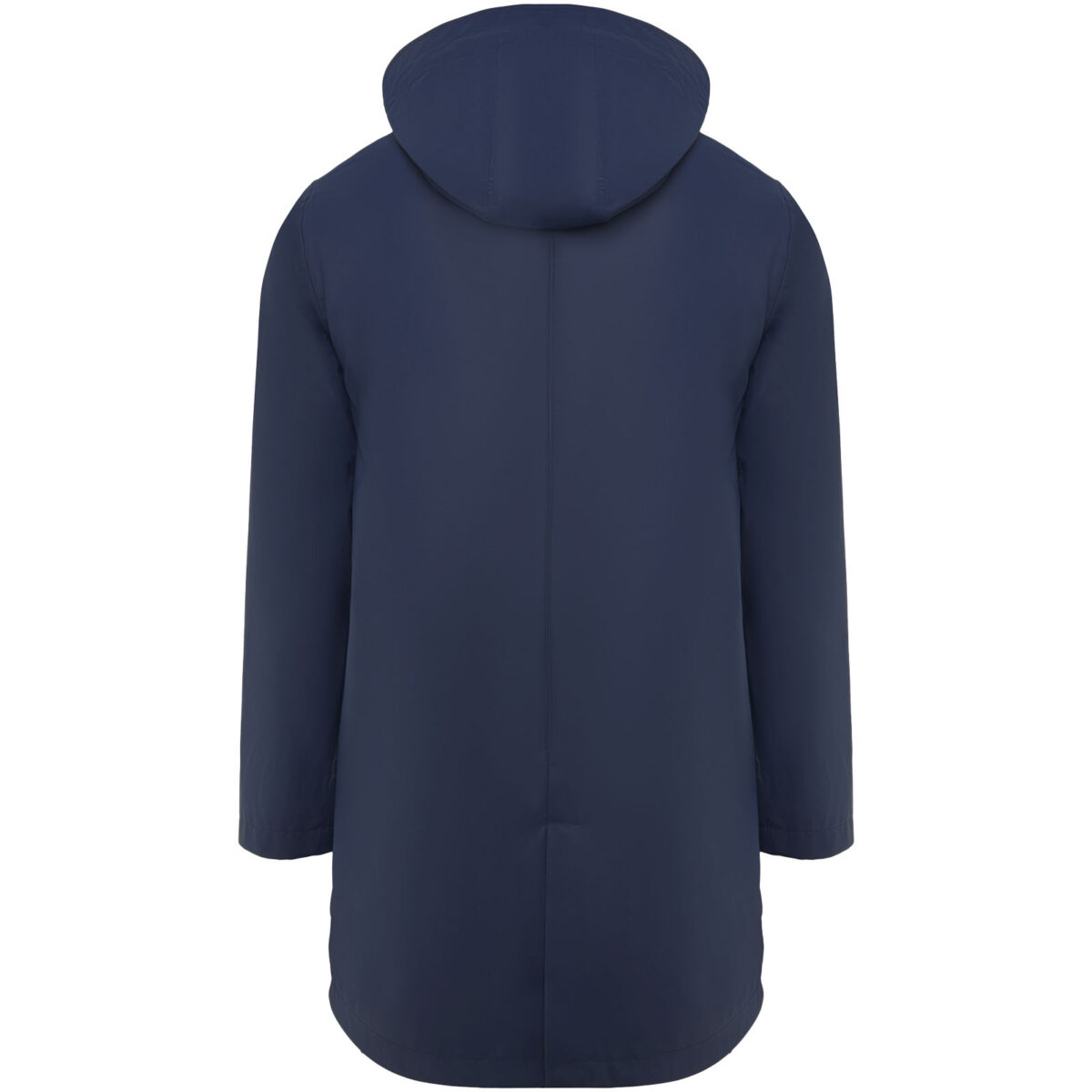 Sitka men's raincoat – Navy Blue back view