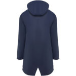 Sitka women's raincoat – Navy Blue back view