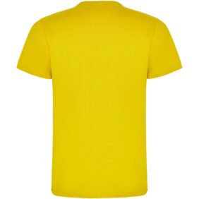 Dogo Premium short sleeve men's t-shirt – Yellow back view