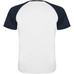 Indianapolis short sleeve unisex sports t-shirt – White back view