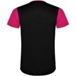 Detroit short sleeve unisex sports t-shirt – Fuchsia back view