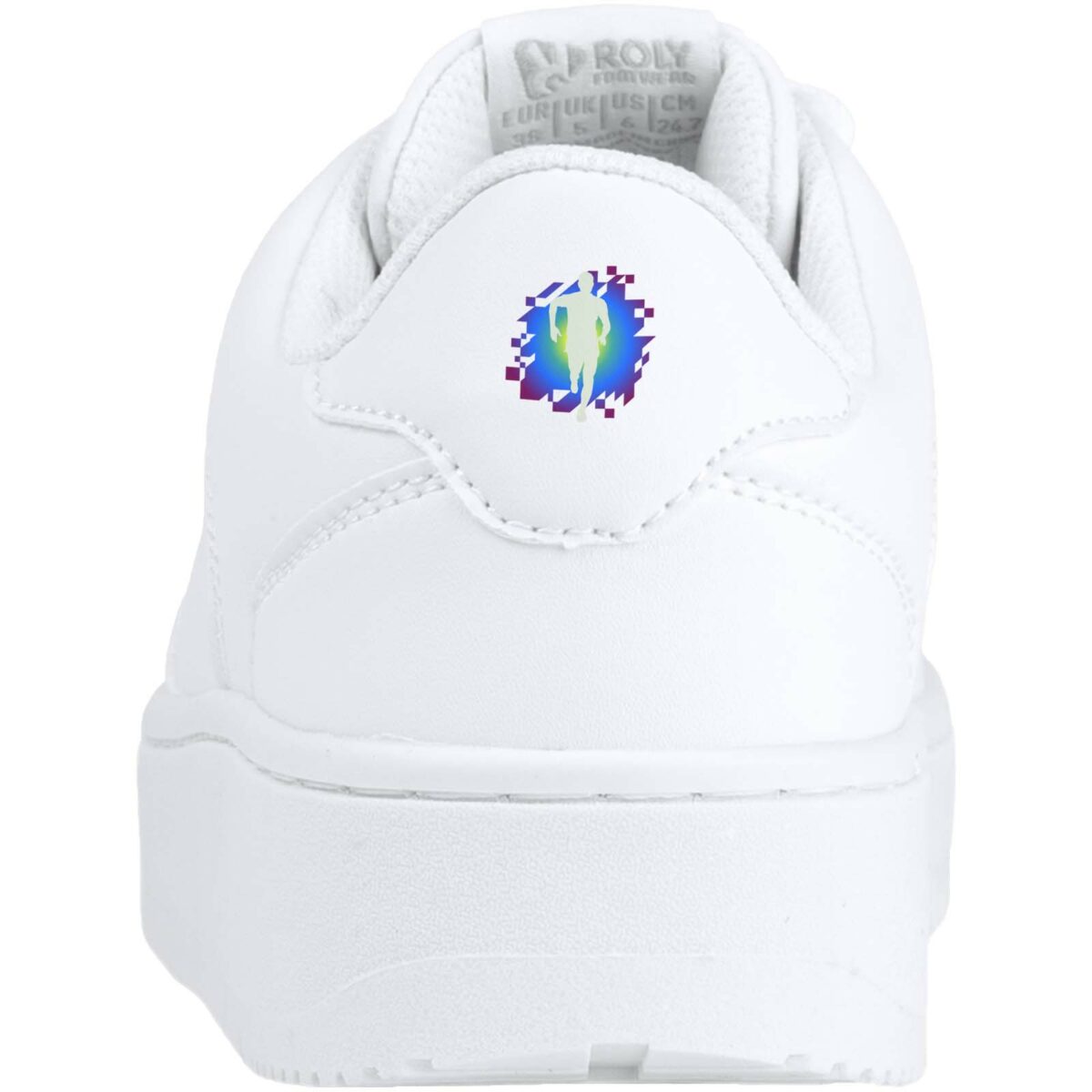Baylor unisex trainers – White with logo