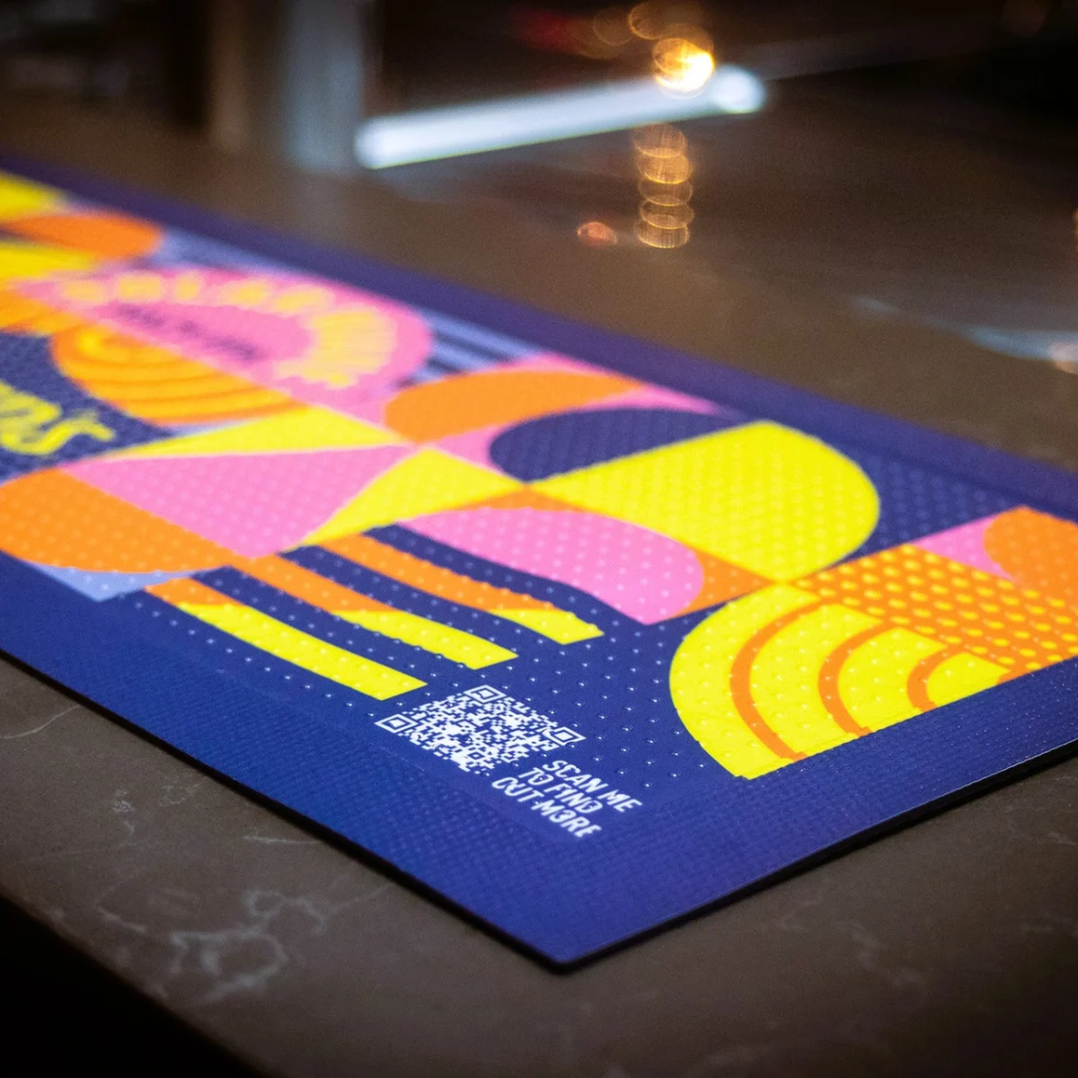 Wipeable Full Colour Dimpled Bar Mats - Image 3