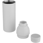 Illuminate 650 ml RCS recycled stainlesss steel double wall insulated water bottle – White extra2 view