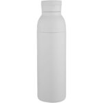 Illuminate 650 ml RCS recycled stainlesss steel double wall insulated water bottle – White front view