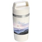 Stanley Café-To-Go 350 ml travel mug – Cream with logo