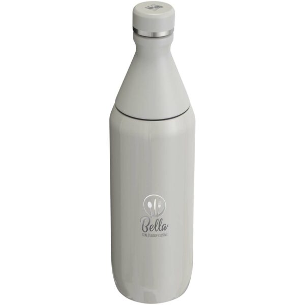 Stanley All Day Slim 600 ml water bottle – Grey with logo
