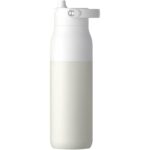 LARQ Swig Top 1000 ml water bottle – White back view