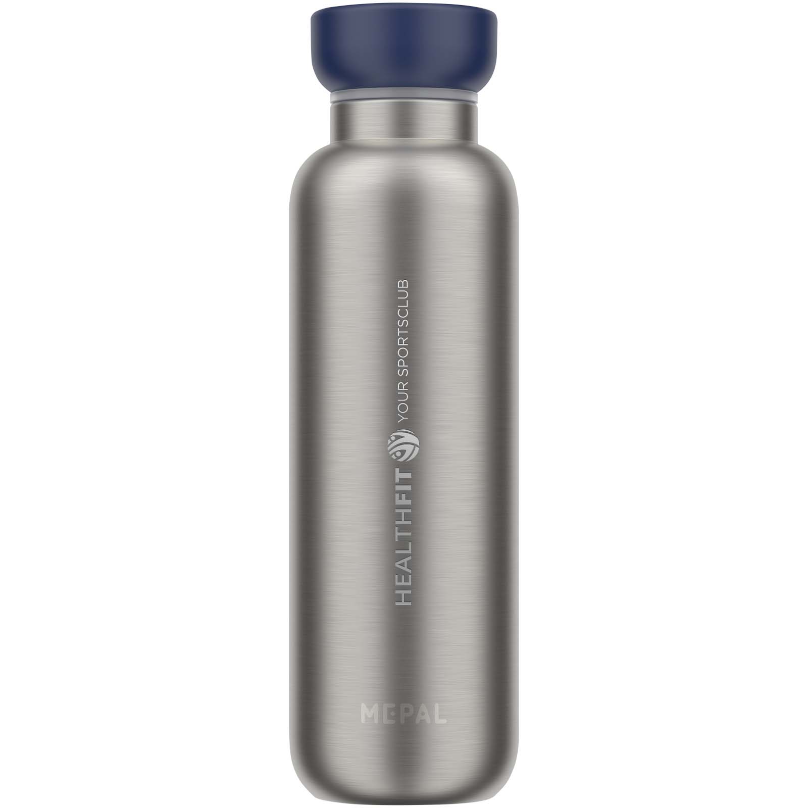 Mepal Ellipse 500 ml insulated water bottle – Vivid blue with logo Mepal Ellipse 500 ml insulated water bottle – Vivid blue with logo