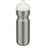 Mepal Pull 800 ml stainless steel sport bottle – White main view