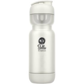 Mepal Shaker 800 ml sport bottle – White with logo