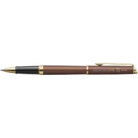 Waterman Hemisphere Rollerball Pen F – Copper with logo