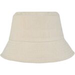 Howson recycled corduroy sun hat – Sandstone back view