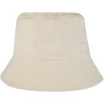 Howson recycled corduroy sun hat – Sandstone front view