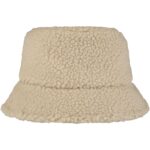 Baru sherpa sun hat – Oatmeal back view
