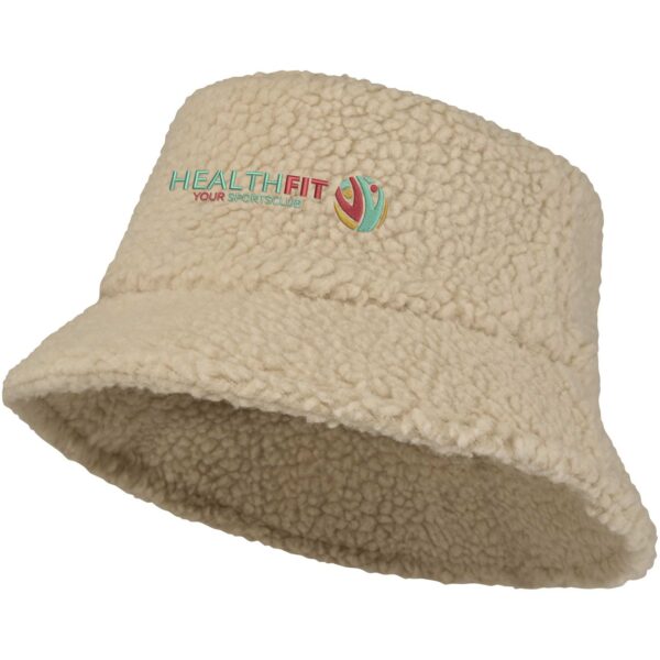 Baru sherpa sun hat – Oatmeal with logo