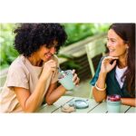 Mepal Ellipse Mini 300+120 ml lunch pot – White mood1 view