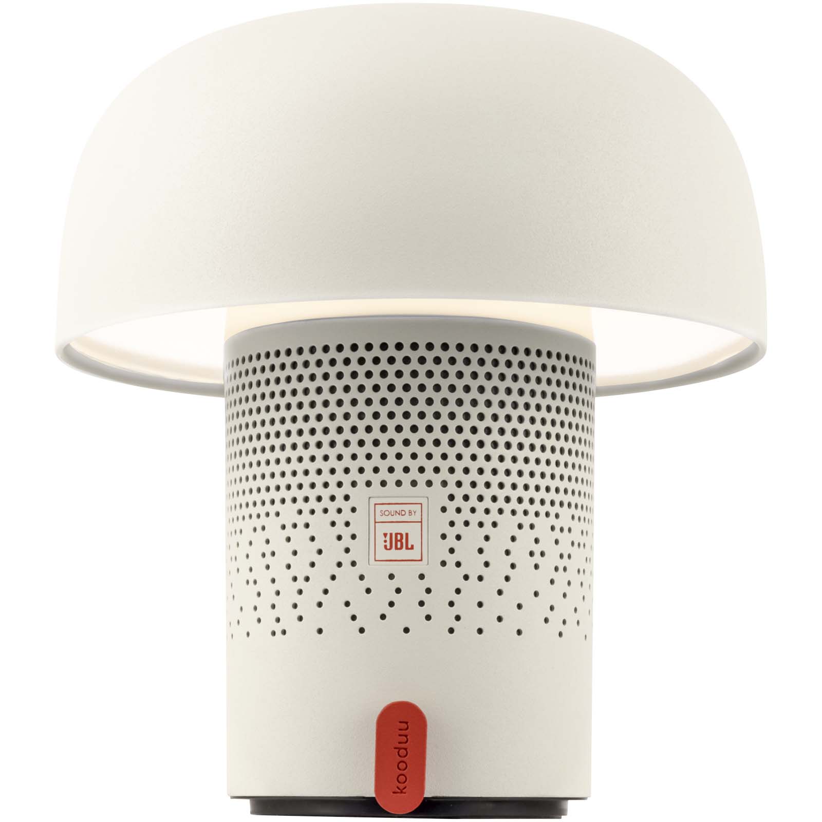 Kooduu Sensa Play JBL portable speaker and lamp โ White main view Kooduu Sensa Play JBL portable speaker and lamp โ White main view