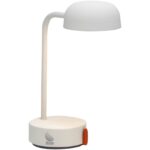 Kooduu Fokus portable lamp – White with logo