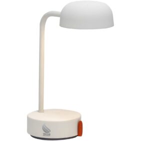 Kooduu Fokus portable lamp – White with logo