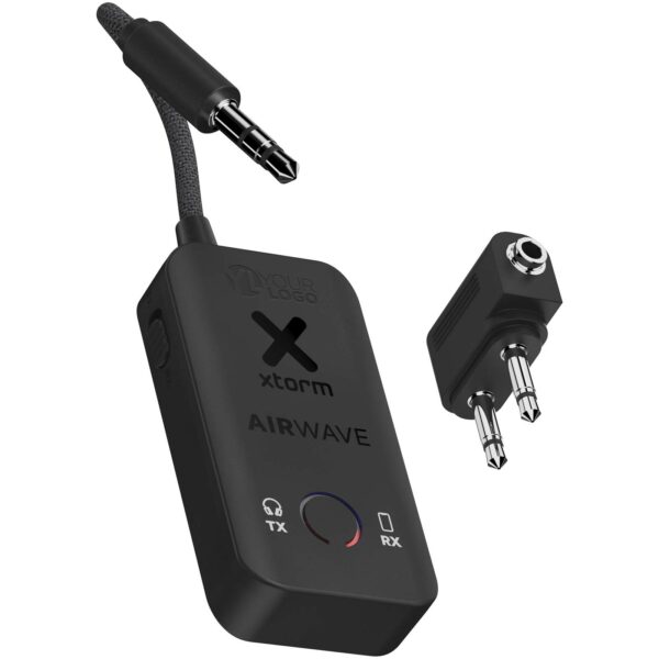 Xtorm XAWBT01 AirWave wireless audio adapter – Black with logo